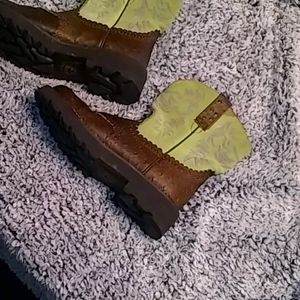 Ariat Fat Baby boots Lime/Teal never worn